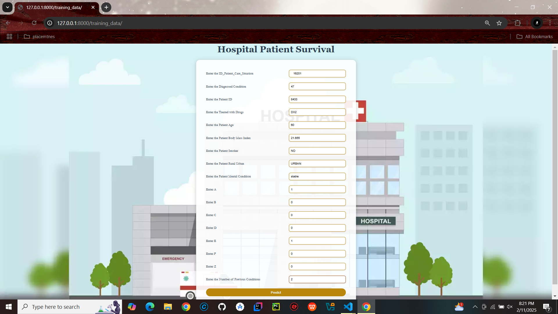 Hospital Patient Survival Project Preview